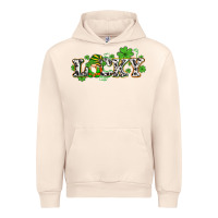 Sandshell lucky with gnome and  shamrocks Urban Hoodie - AdoDesignShop