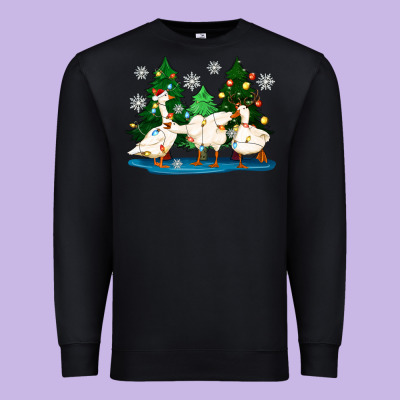 Premium Sweatshirt christmas duck