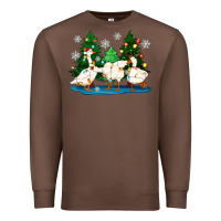 Chestnut christmas duck Premium Sweatshirt - Zillion Design Studio