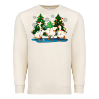 Sandshell christmas duck Premium Sweatshirt - Zillion Design Studio