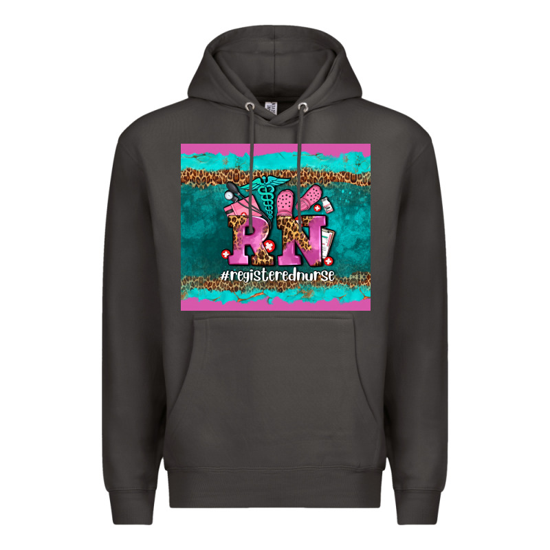 Rn Registered  Nurse Premium Hoodie by AdoDesignShop | Teevron