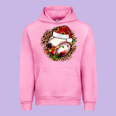 Christmas Baseball Urban Hoodie Designed By Jahusdesignshop