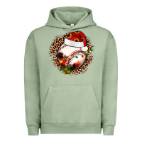 Pigment Oil Green Christmas baseball Urban Hoodie - JahusDesignShop