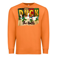 Carrot christmas duck the halls Premium Sweatshirt - Zillion Design Studio