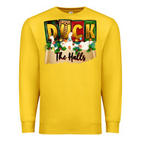 Lemon christmas duck the halls Premium Sweatshirt - Zillion Design Studio