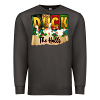 Smoke christmas duck the halls Premium Sweatshirt - Zillion Design Studio