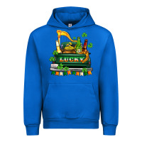 Cobalt lucky truck with flags and beers Urban Hoodie - AdoDesignShop
