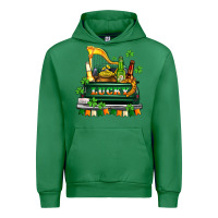 Emerald lucky truck with flags and beers Urban Hoodie - AdoDesignShop