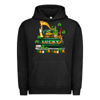 Pigment Black lucky truck with flags and beers Urban Hoodie - AdoDesignShop