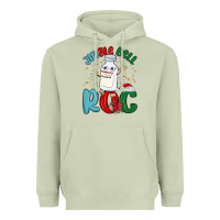 Matcha jingle bell roc Heavyweight Hoodie - MaliasSmallBusiness