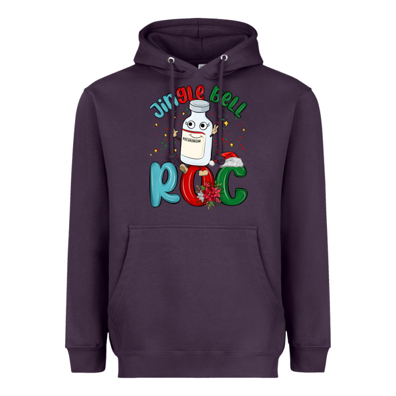 Jingle Bell Roc Heavyweight Hoodie by MaliasSmallBusiness | Teevron