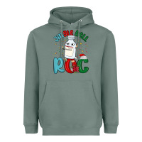 Sage jingle bell roc Heavyweight Hoodie - MaliasSmallBusiness