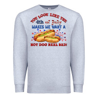 Heather Grey dog real bad billie wilder Premium Sweatshirt - texasbilliewilder