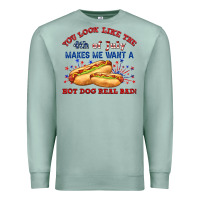 Seafoam dog real bad billie wilder Premium Sweatshirt - texasbilliewilder