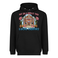 Black hot girls support their local library Heavyweight Hoodie - MaliasSmallBusiness
