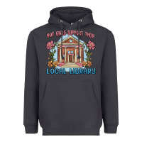 Smoke hot girls support their local library Heavyweight Hoodie - MaliasSmallBusiness