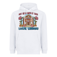 White hot girls support their local library Heavyweight Hoodie - MaliasSmallBusiness
