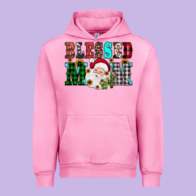 Blessed Mom Christmas Urban Hoodie Designed By Jahusdesignshop