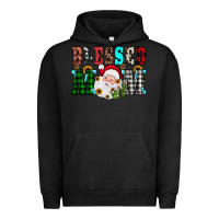Pigment Black blessed mom christmas Urban Hoodie - JahusDesignShop
