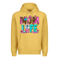 Antique Gold mom life Premium Hoodie - AdoDesignShop