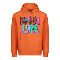 Carrot mom life Premium Hoodie - AdoDesignShop