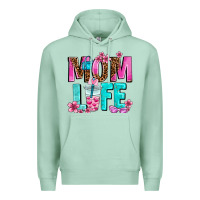 Seafoam mom life Premium Hoodie - AdoDesignShop