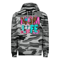 Slate Camo mom life Premium Hoodie - AdoDesignShop