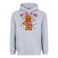 Heather Grey sugar and spice Heavyweight Hoodie - MaliasSmallBusiness