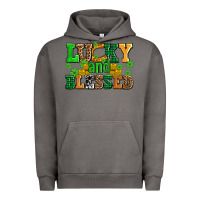 Pigment Tornado lucky and blessed with coins and shamrocks Urban Hoodie - AdoDesignShop