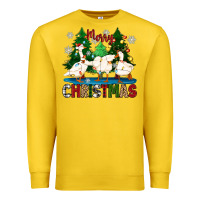 Lemon merry christmas duck Premium Sweatshirt - Zillion Design Studio