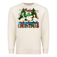 Sandshell merry christmas duck Premium Sweatshirt - Zillion Design Studio