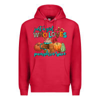 Cardinal just a girl who loves pumpkin spice Premium Hoodie - AdoDesignShop