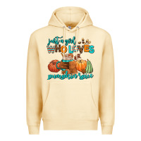 Pina Colada just a girl who loves pumpkin spice Premium Hoodie - AdoDesignShop