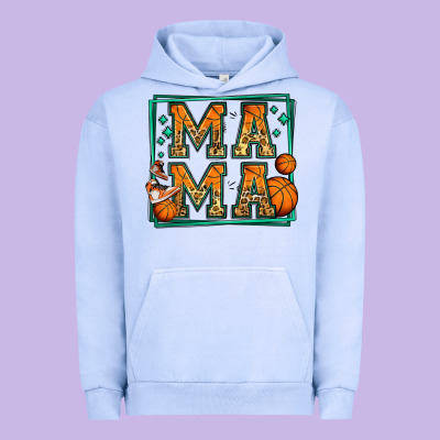 Basketball Mama Urban Hoodie Designed By Jasminsmagicworld