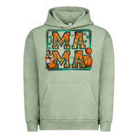 Pigment Oil Green basketball mama Urban Hoodie - Jasminsmagicworld