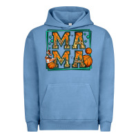 Pigment Pebble Blue basketball mama Urban Hoodie - Jasminsmagicworld