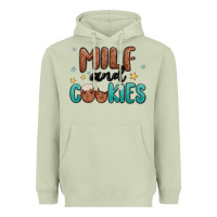 Matcha milf and cookies Heavyweight Hoodie - MaliasSmallBusiness
