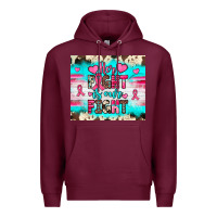 Burgundy her fight is our fight Premium Hoodie - JahusDesignShop