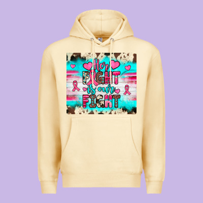 Her Fight Is Our Fight Premium Hoodie Designed By Jahusdesignshop