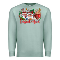 Seafoam current mood coffee cups Premium Sweatshirt - Zillion Design Studio
