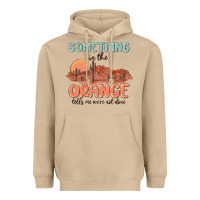 Mushroom something in the orange Heavyweight Hoodie - MaliasSmallBusiness