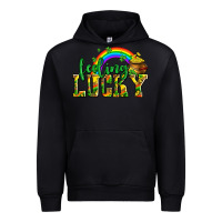 Black feeling lucky with coins Urban Hoodie - AdoDesignShop
