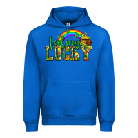 Cobalt feeling lucky with coins Urban Hoodie - AdoDesignShop