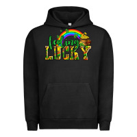 Pigment Black feeling lucky with coins Urban Hoodie - AdoDesignShop