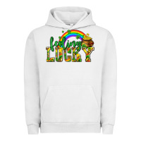 Pigment Lunar Rock feeling lucky with coins Urban Hoodie - AdoDesignShop