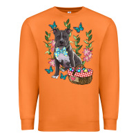 Carrot easter pitbull Premium Sweatshirt - RanaPortraitStore