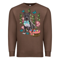 Chestnut easter pitbull Premium Sweatshirt - RanaPortraitStore