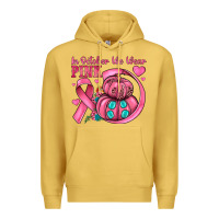 Antique Gold in october we wear pink Premium Hoodie - JahusDesignShop