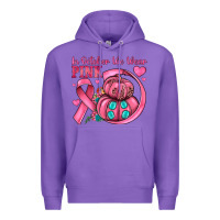 Purple in october we wear pink Premium Hoodie - JahusDesignShop