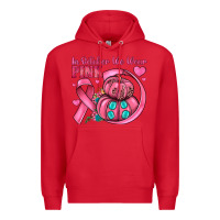 Red in october we wear pink Premium Hoodie - JahusDesignShop